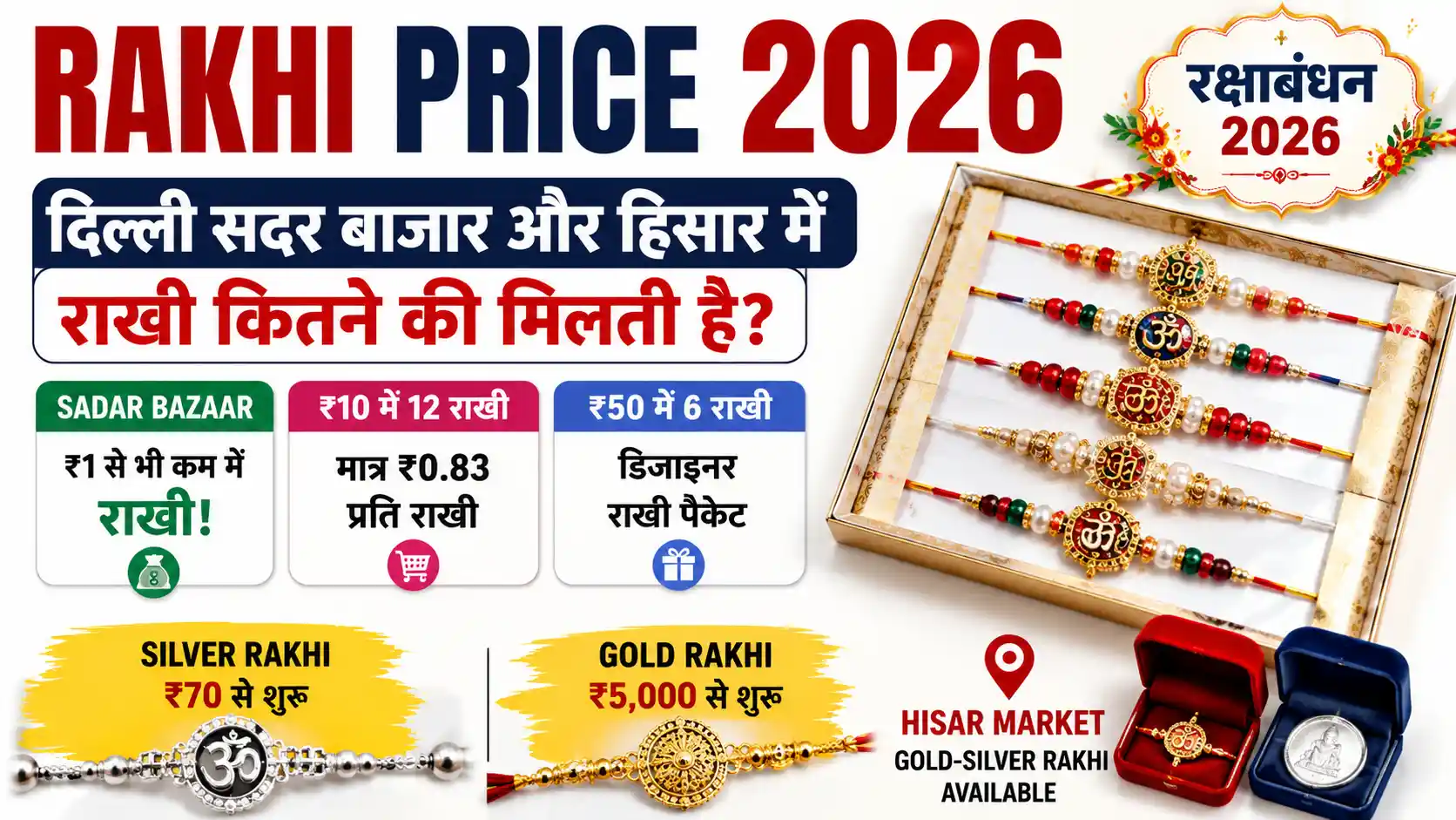 Rakhi Market Price 2026